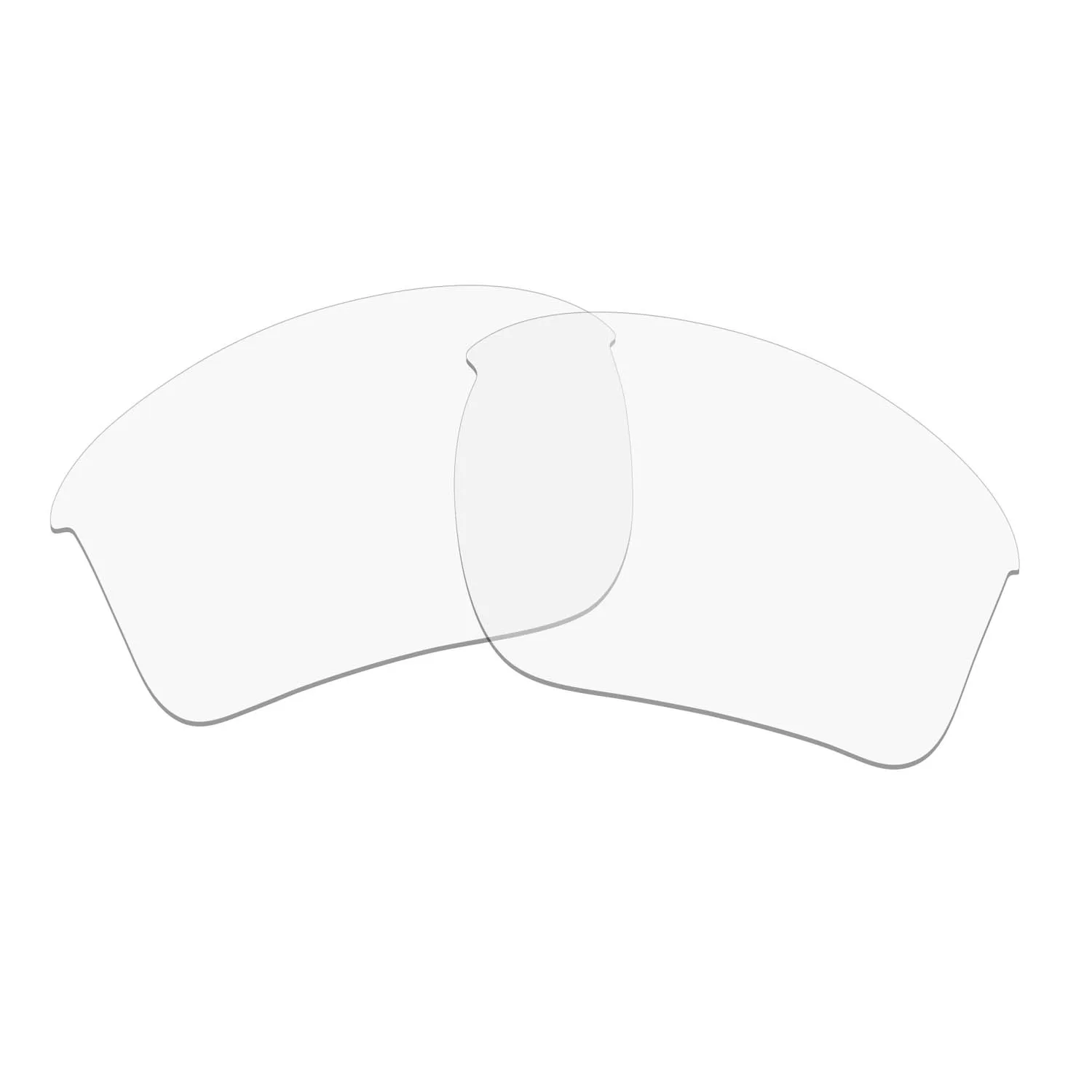 

Hkuco Mens Replacement Lenses For Half Jacket 2.0 XL Sunglasses Transparent Polarized
