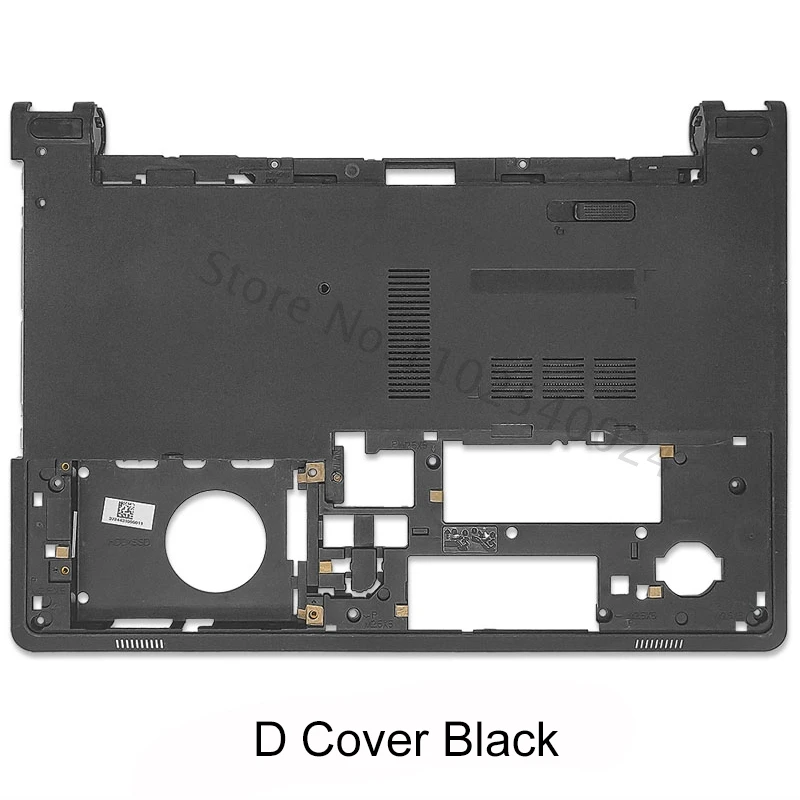 Imagem -05 - Laptop Lcd Capa Traseira para Dell Vostro 14 3458 3459 V3458 V3459 Moldura Frontal Apoio para as Mãos Superior Inferior Case Dobradiças Tampa Traseira Preta Novo