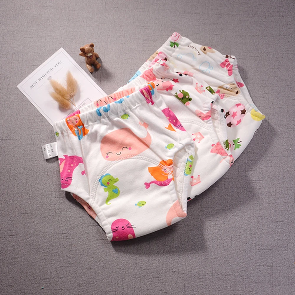 

Infant Washable Newborn Plane Octopus Candy Cotton Infant Training Shorts Cartoon Diaper Baby Nappies