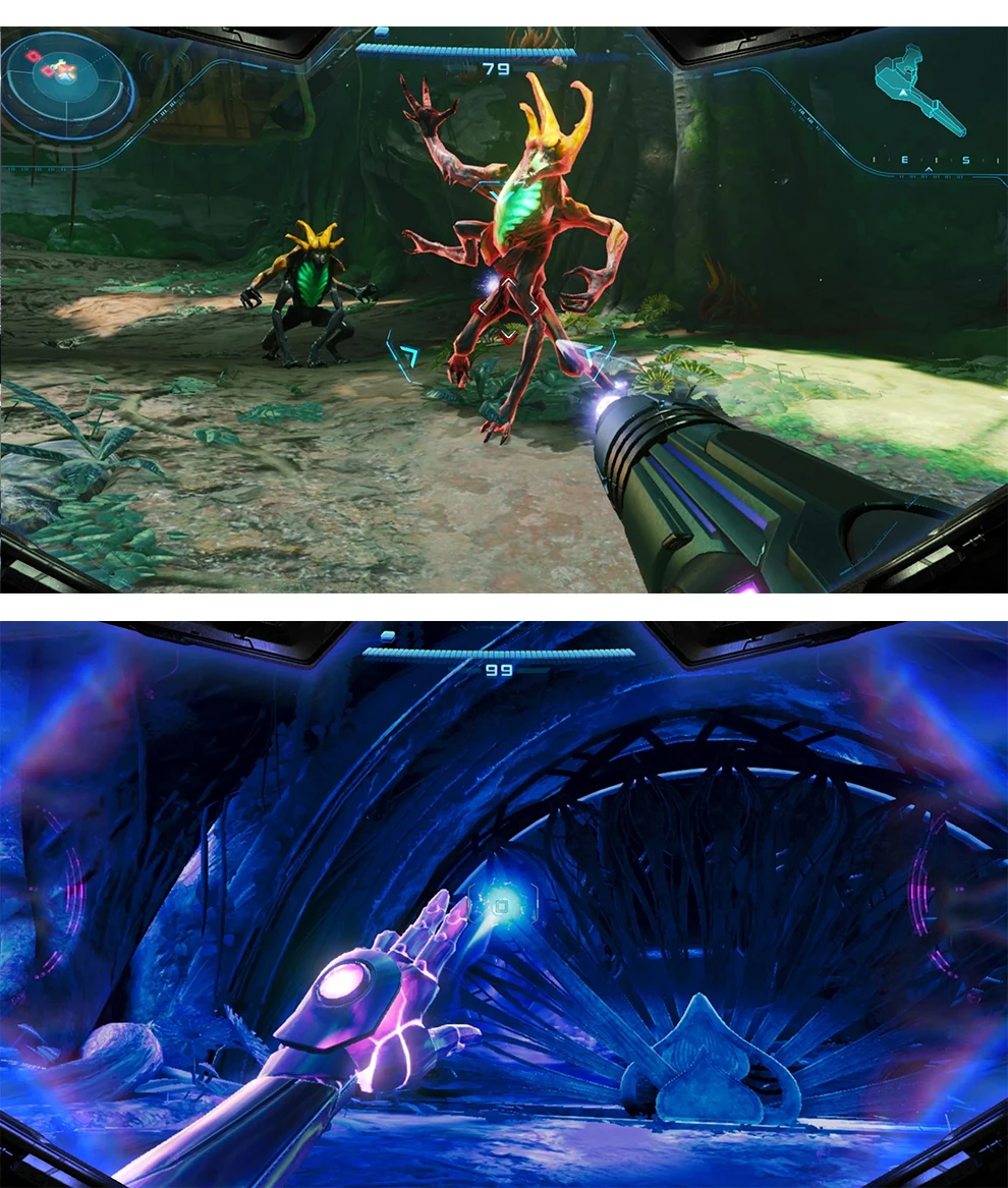 Nintendo Switch 1 2 Game - Metroid Prime 4 - NS1/NS2 Games Cartridge Physical Card for Switch OLED Lite