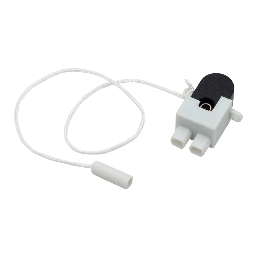 1pc/2pcs Pull Cord Switch With Rotating Pull Switch For Wall Lamp Bedside Lamp Open Single Pull Control Rope Switch