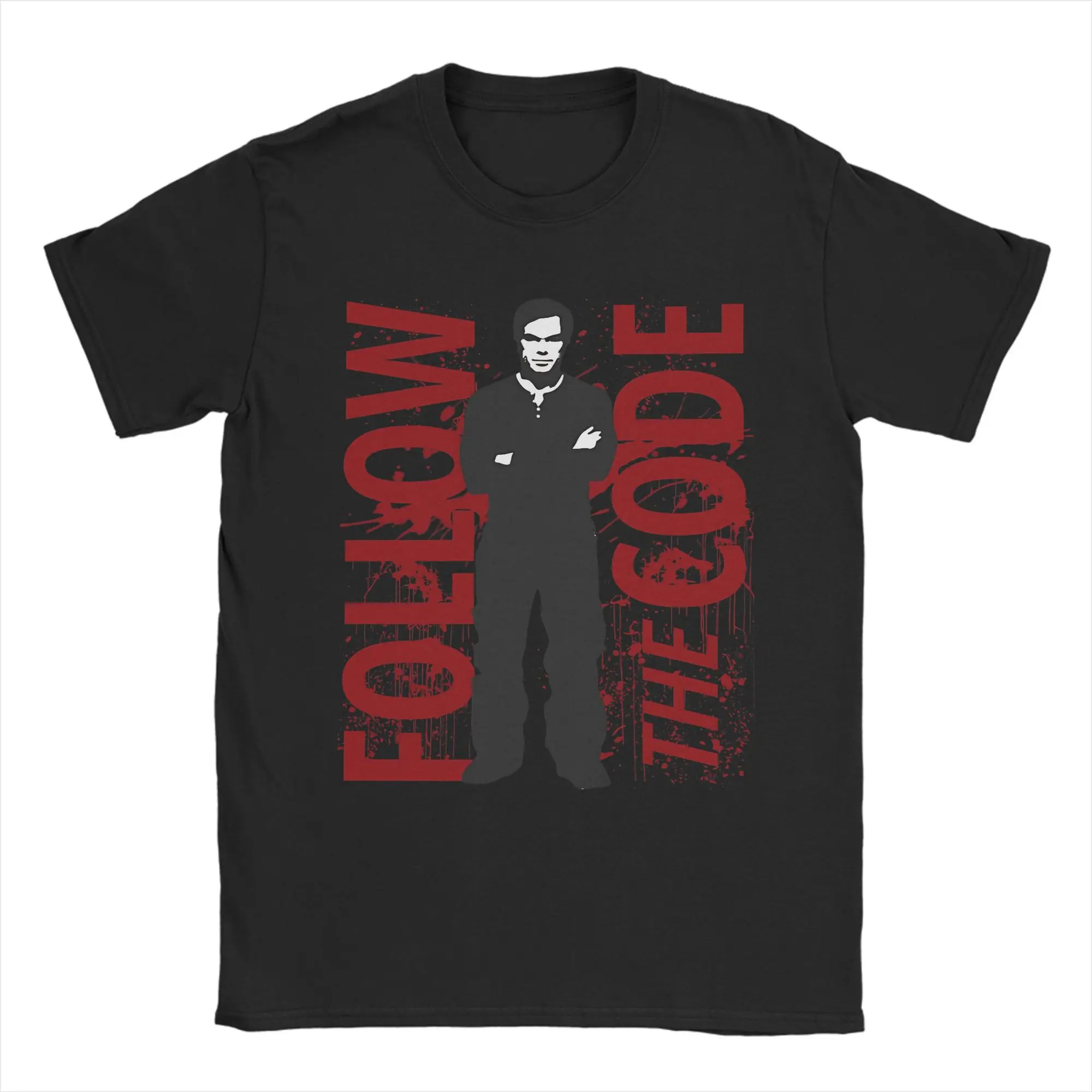 

Dexter Morgan Harry's Code Graphic Printing T Shirts for Men Women Pure Cotton Tee Shirt Clothing