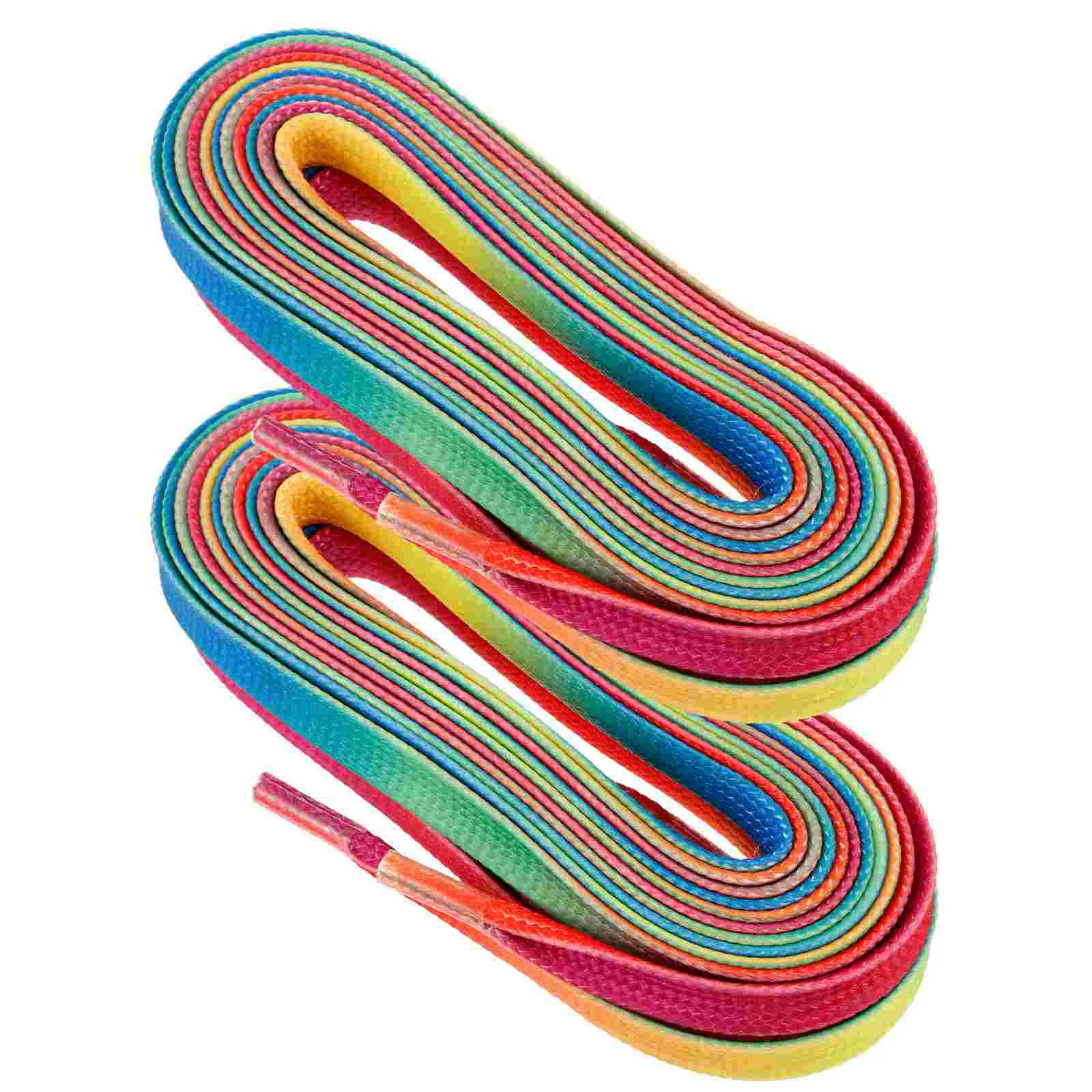 Hockey Shoelaces Shoes Supplies Sports Replacement Flat Ribbon Ice Skates Figure