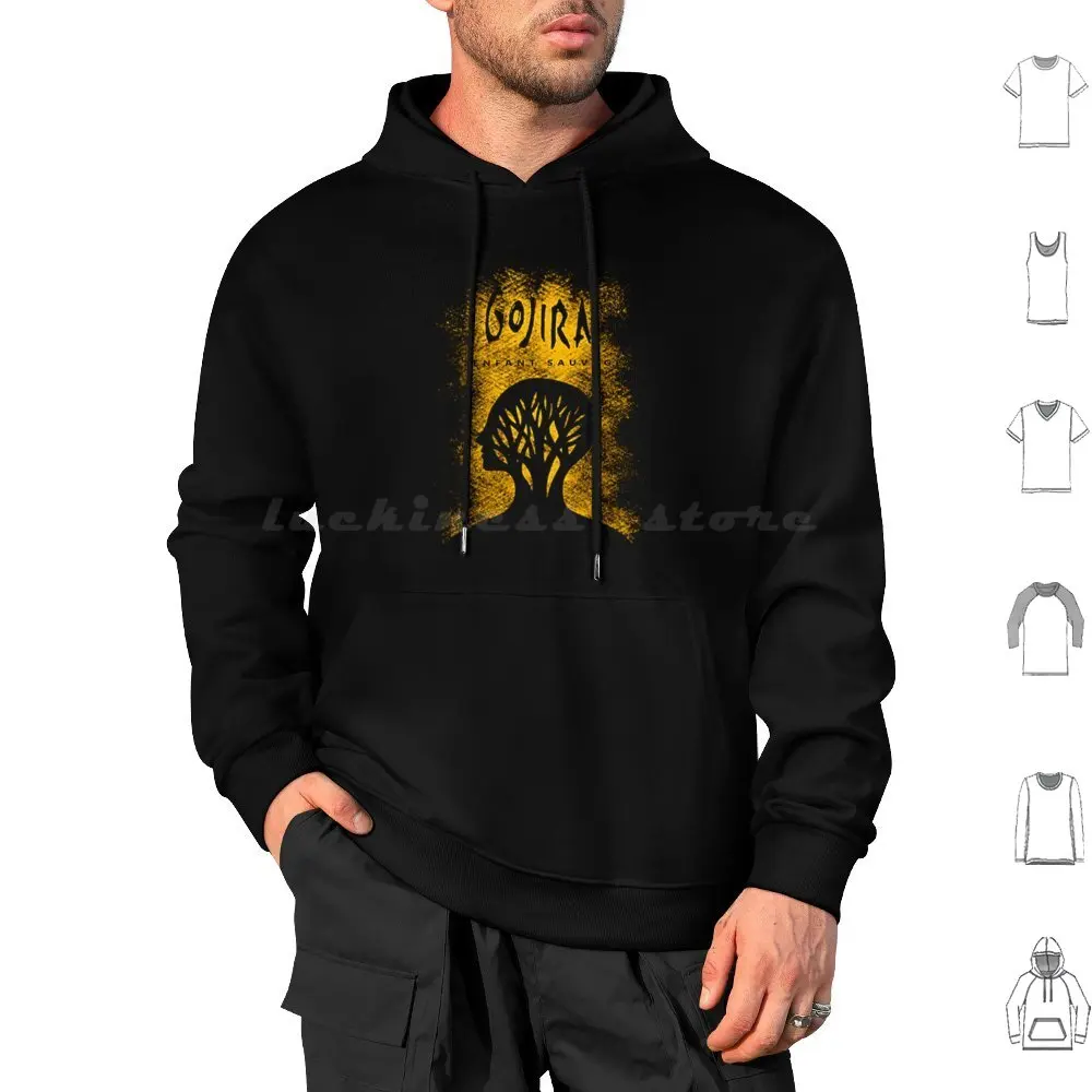 Ghreyfh Gojira , Gojira , Gojira , Gojira , Gojira , Gojira Hoodie cotton Long Sleeve Dynamic Gojira Gojira Gojira