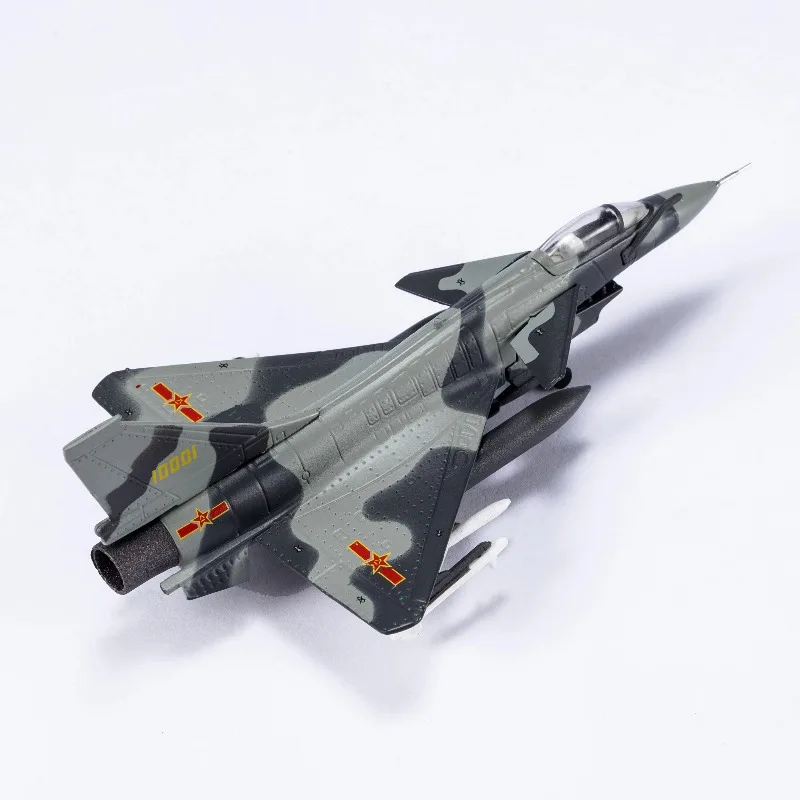 

J10 1/144 Scale Metal Model airplane (including base) Scale model Home placement, collection and decoration Creative gift