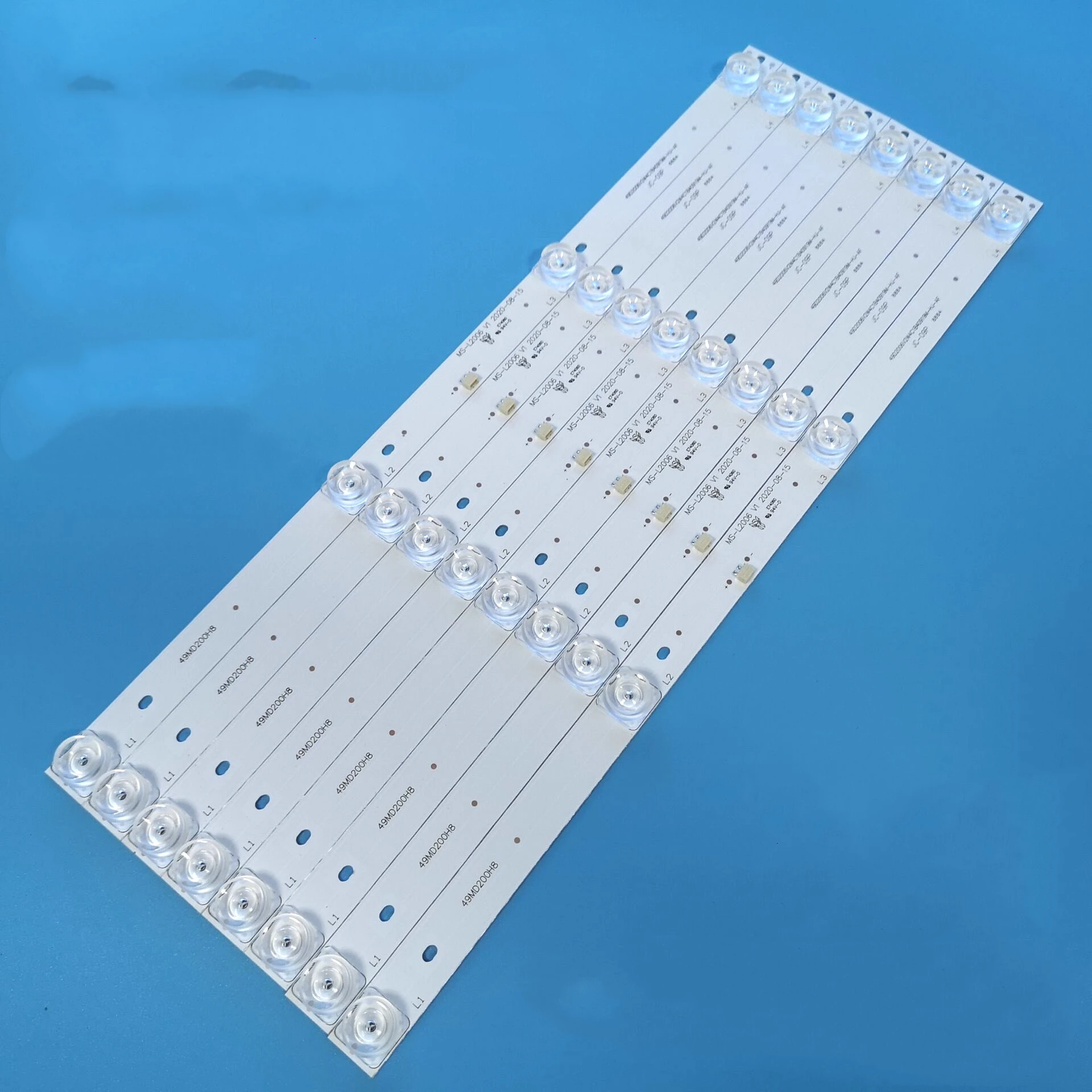 

Светодиодная лента подсветки 4LAMP h-led50u607bs2s H50K CC02500D410V07 50E20 8X4 4SIP YSL-L E479275 HY-H55G19 R50PW 50E20
