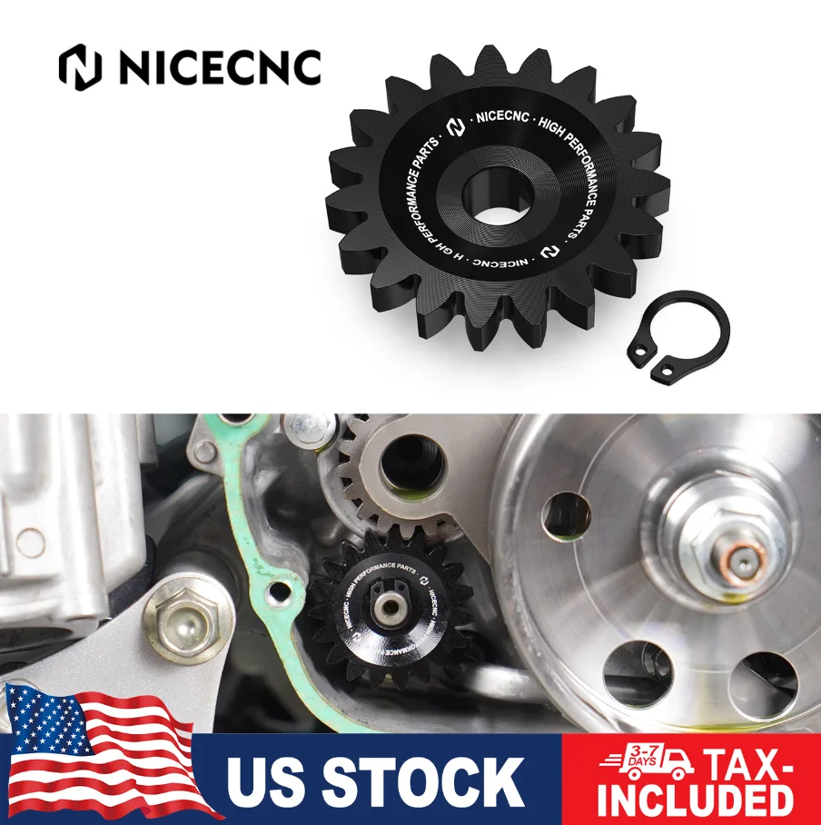 لهوندا TRX 450R اكسسوارات مضخة زيت محرك والعتاد 15133-MEB-670 لهوندا TRX450ER سبائك الألومنيوم تحسين معدل تدفق الزيت ATV #1