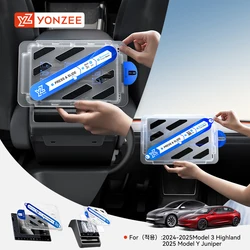 YZ Tempered Glass Screen Protector For Tesla Model 3/Y Juniper 2021-2025 Center Control Matte Anti Glare HD Film Protection