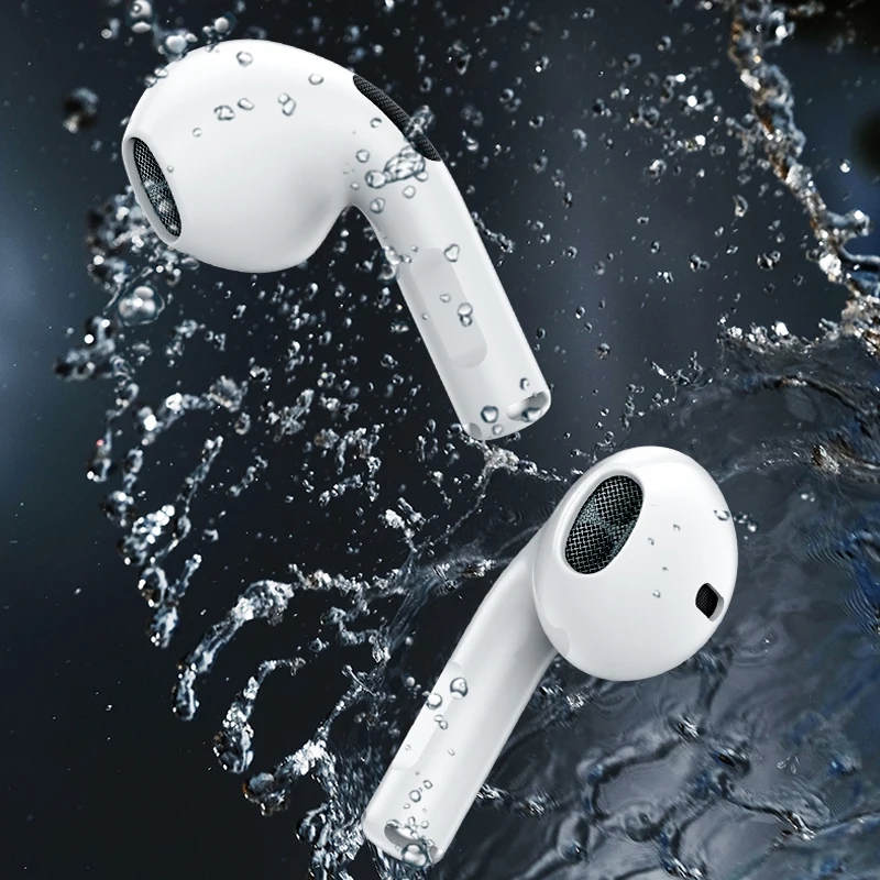 سماعة Air Pro 6 True اللاسلكية Bluetooth 5.3 سماعة رأس ستيريو رياضية صغيرة مع ميكروفون وحافظة شحن لهاتف Xiaomi iPhone Android