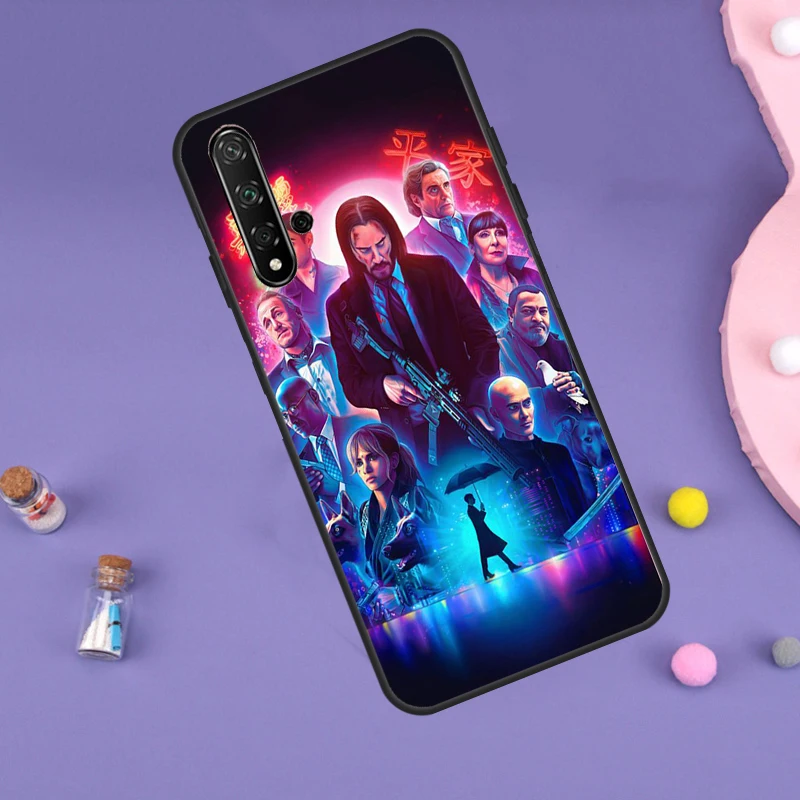 John Wick Case For Huawei Nova 11i 3i 7i 5T 11 9 10 SE Y60 Y61 Y70 Y90 Y91 P20 P40 Lite P30 Pro Cover image 3