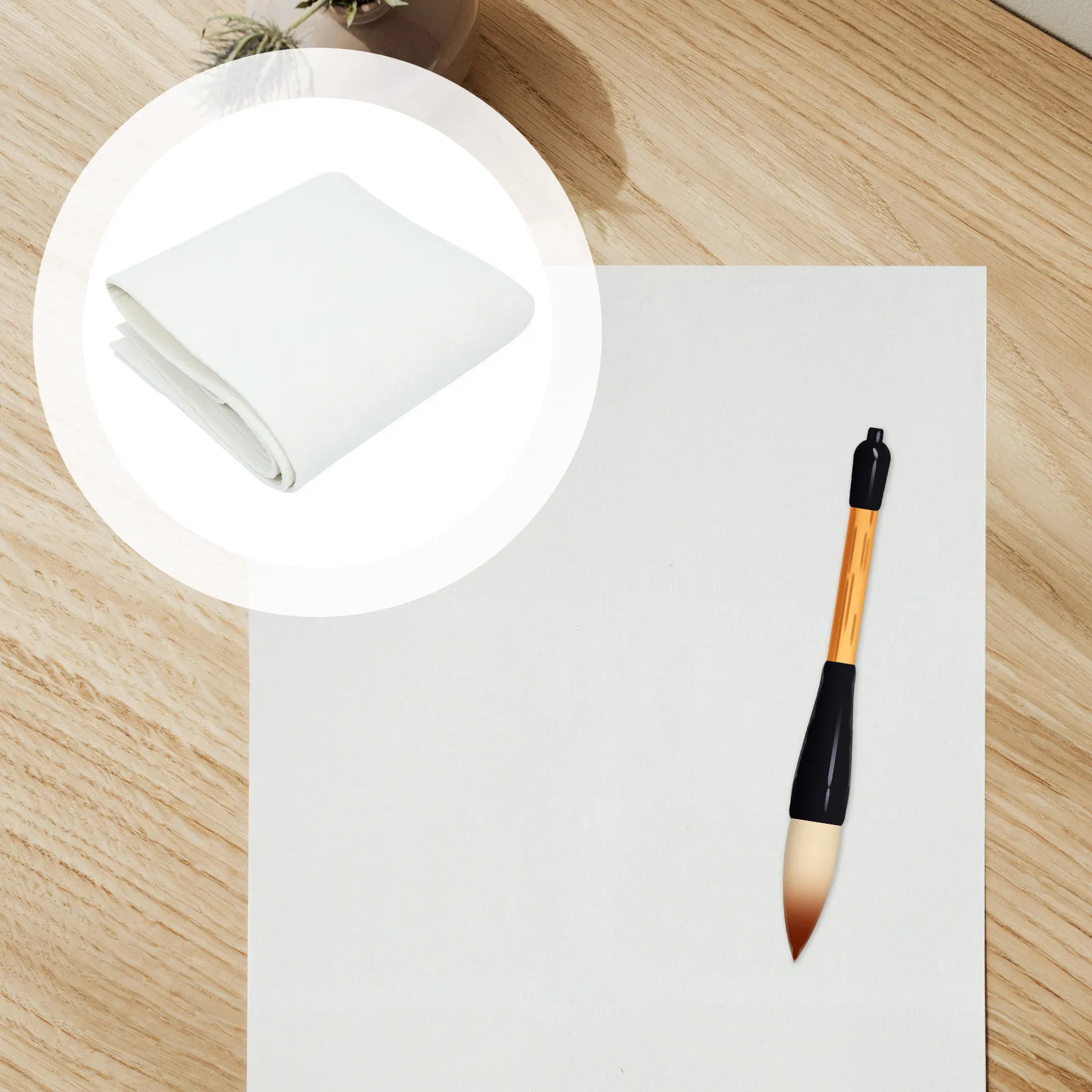Chinese Calligraphy Felt Mat Writing Pad for Brush Painting Drawing Practice Strong Felt Material Lightweight Portable Office