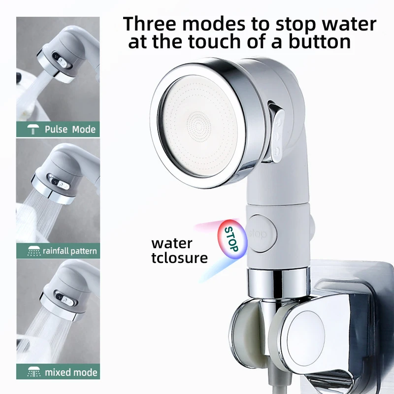 1080 ° universal rotary faucet dual-mode nozzle washbasin kitchen robot arm extension faucet aerator bathroom accessories