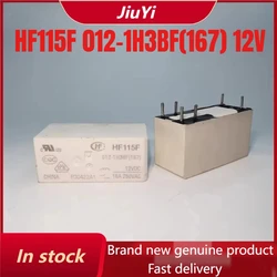 （Brand New Original）1pcs/lot 100% original genuine relay:HF115F 012-1H3BF(167) JQX-115F 6pins 16A