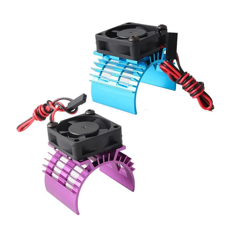 

Alloy Radiator with 5V Cooling Fan for 1/10 Car 540 550 3650 Size Brushless Engine Motor for RC Car Truck Dirt Bike