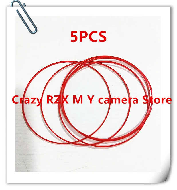 5 قطعة حلقة مؤشر أحمر جديد دائرة الخط الأحمر لكانون EF 24-105 مللي متر 24-105 f/4L IS USM عدسة إصلاح أجزاء