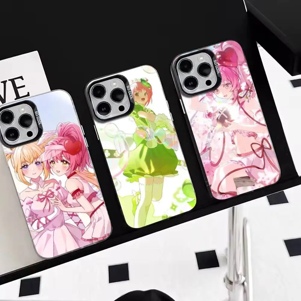 

Amu Hinamori-SHUGO CHARA Phone Case For iPhone 17,16,15,14,13,12,11 Plus,Pro Max,XS,Colorful Silver Black Cover