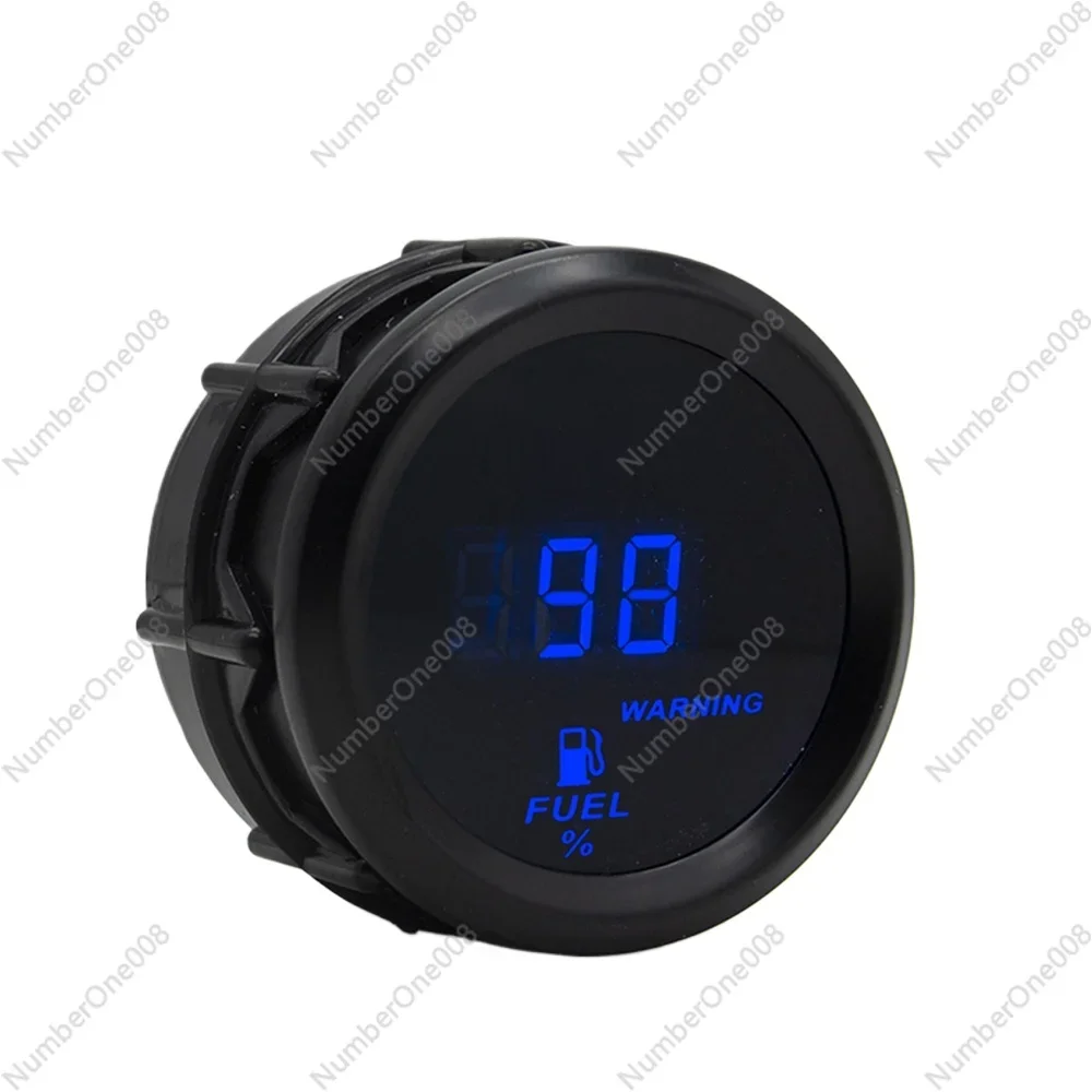 

Автомобильный датчик уровня топлива 52 мм с цифровым датчиком, универсальный датчик масляного бака 12 В, регулируемое сопротивление для модификации автомобиля