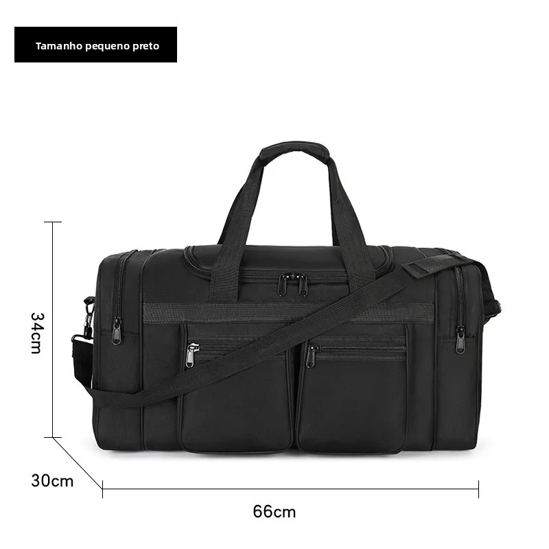 large-capacity-travel-bag-fitness-bag-suitcase-cover-yoga-bag-for-long-and-short-distance-travel-pull-rod-luggage-bag