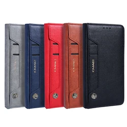 Luxury Leather Wallet Card Slot Holder Phone Case For iPhone 16 11 12 13 14 15 Pro Max 16 Plus X XR XS Max Flip Protective Cover