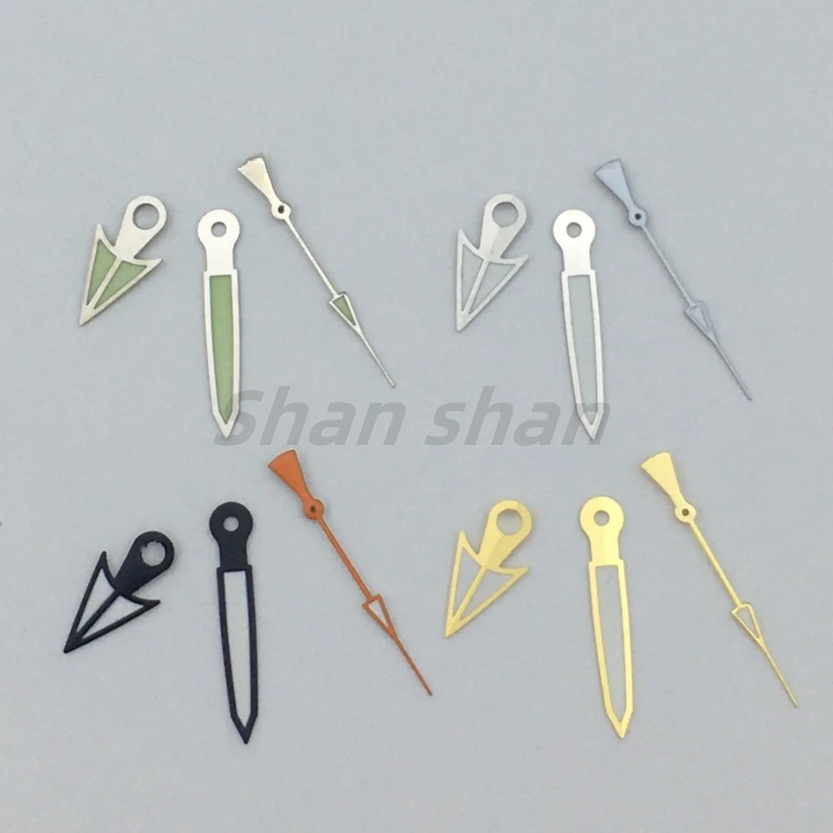 

NH35 watch hands silver black gold watch hands green luminous hands fit NH35 NH36 movement