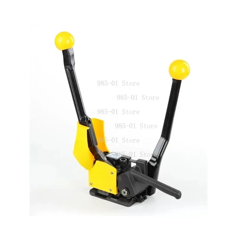 Manual steel belt baler, iron bareback baler for packing