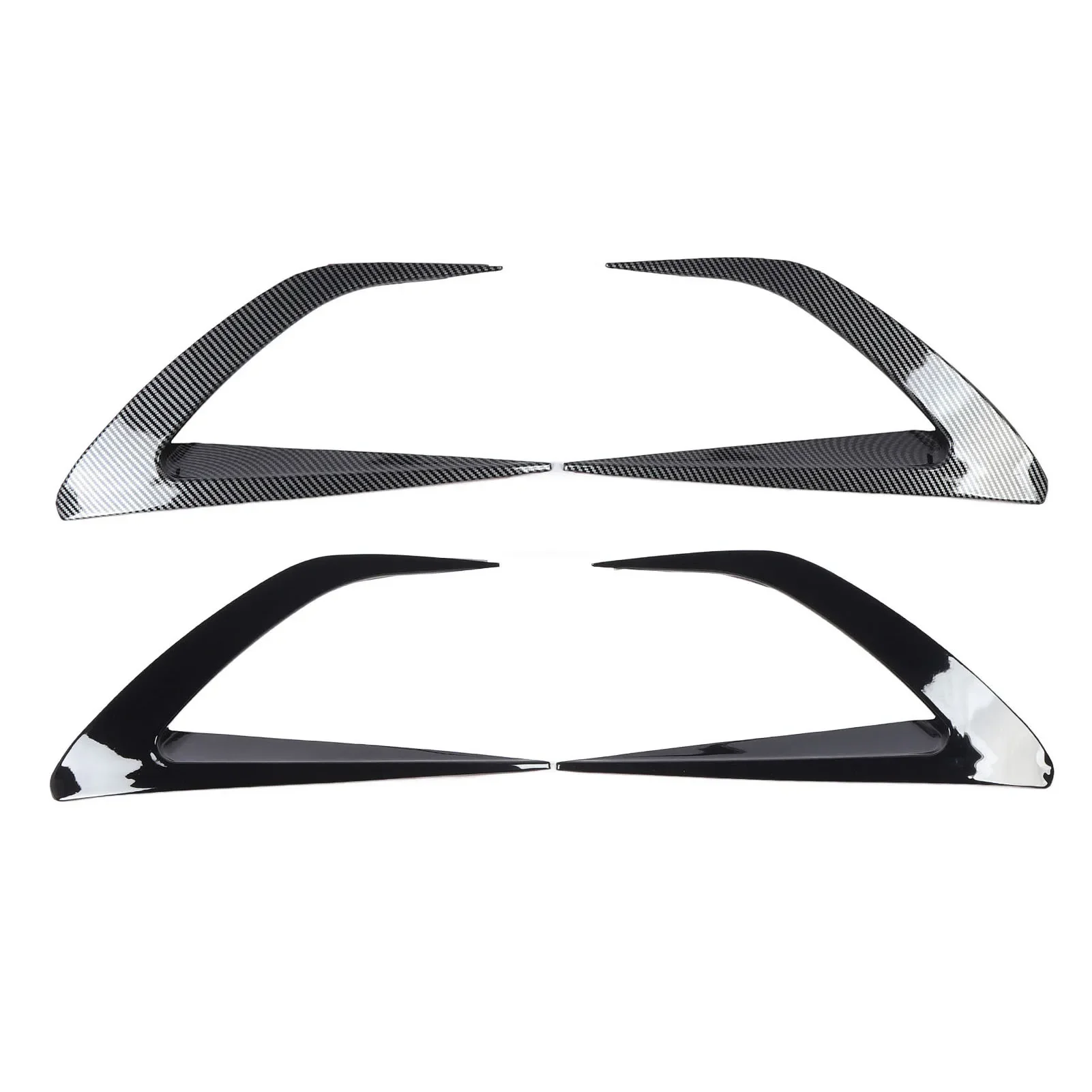 Auto Front Air Vent Splitter Improved Airflow Front Bumpe Air Vent Splitter Trim Stylish Look for MX-5 Miata ND 2016 and Later
