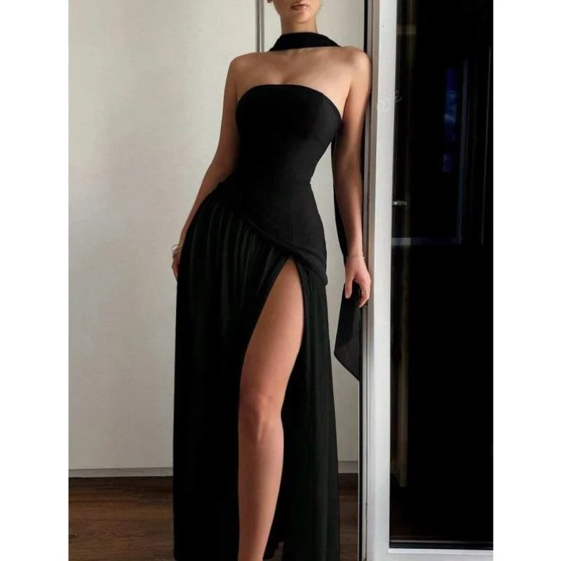 

Cross-Border Simple Evening Gown 30273S Versatile Faionable Belt New Sle Casual Sport Suit Seven-Quarter Sve