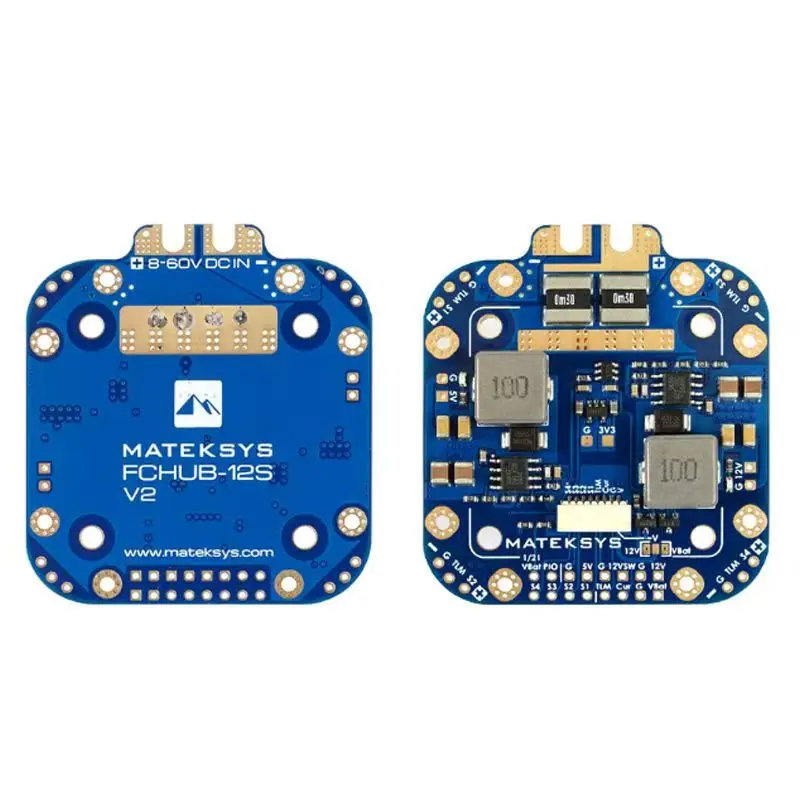 12S V2 PDB 184A Current Sensor 5V 12V BEC Power Distribution Board for RC FPV