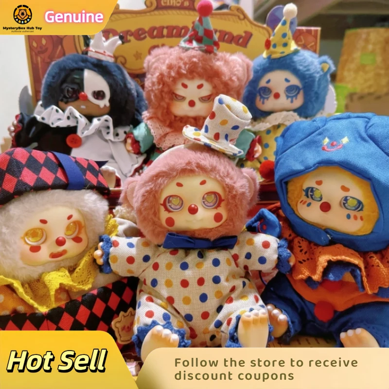

Dream Horse Circus Cute Plush Toy Doll Collectible Figurine Soft Stuffed Figure Trendy Blind Box Series Birthday Gift for Girls
