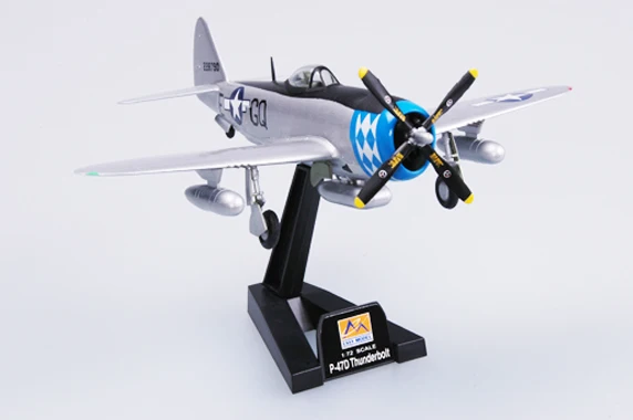 Easymodel 37289 1/72 USAF P-47D P47 Thunderbolt Fighter Assembled Finished Military Static Plastic Model Collection or Gift