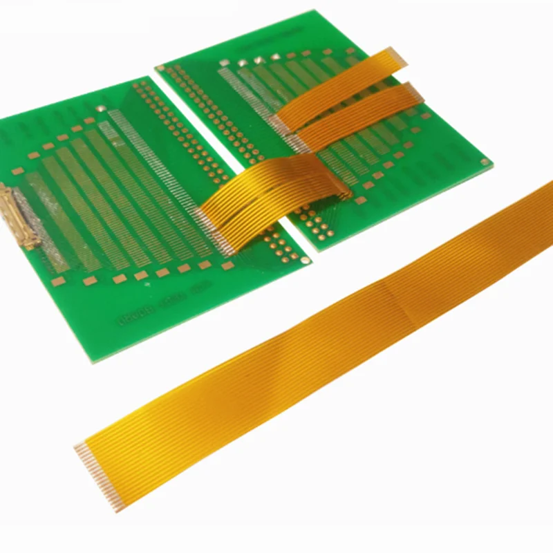5 pièces jaune 0.8/1.0/1.27/1.5mm FPC FFC Type de soudage câble plat Flexible pas 3/4/5/6/7/8/9/10/12/13/14/16/18/20 broches