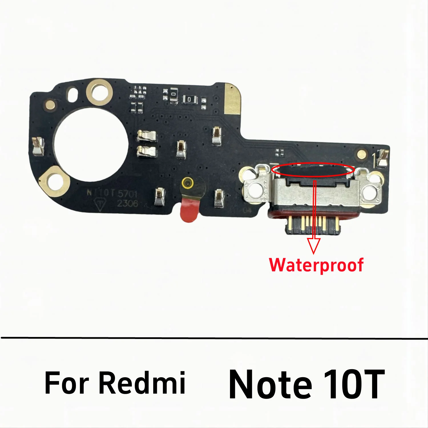 Ładowarka USB do Xiaomi Redmi Note 10T 5G Złącze stacji dokującej Port ładowania Elastyczny kabel Części zamienne