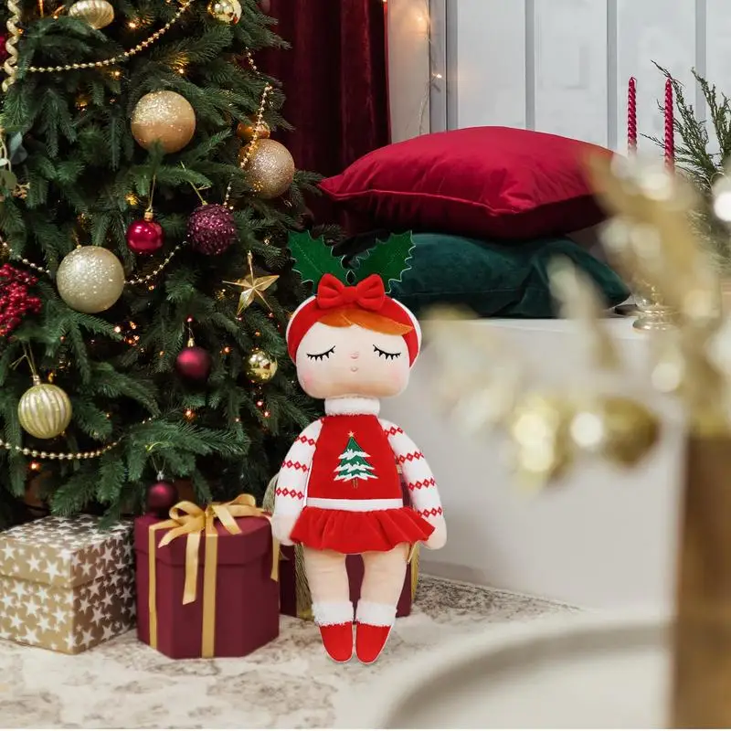 Anime Plush Toys Adorable Christmas Plushies Plush Figure Toys Stuffed Plush Doll Creative Plush Stuffed Toys For Children