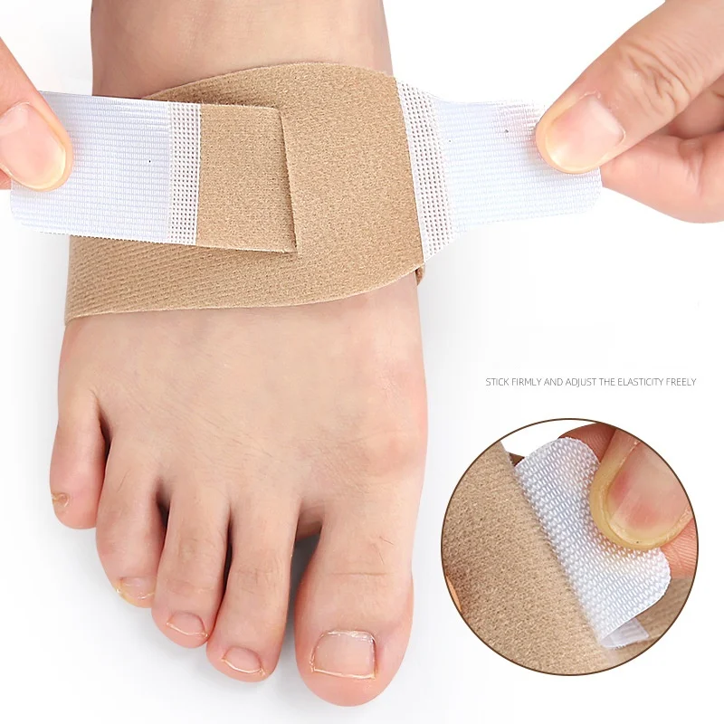 Arch Foot Pads Flat Foot Arch Support Orthopedic Insoles For Men And Women Adjustable Plantar Fascia Pad