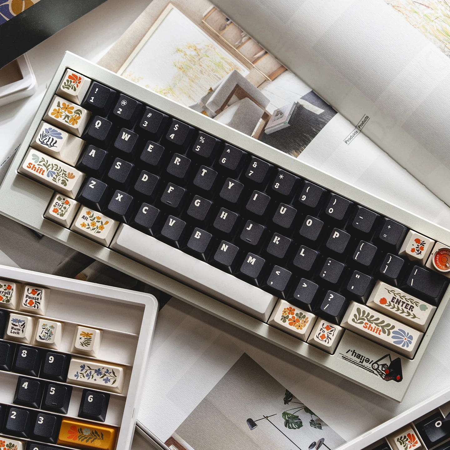 FBB Keycaps Garden 145keys PBT Thickness 1.7mm Dye-Sub Custom Cherry Profile For Mx Cherry Switch Gaming Mechanical Keyboard