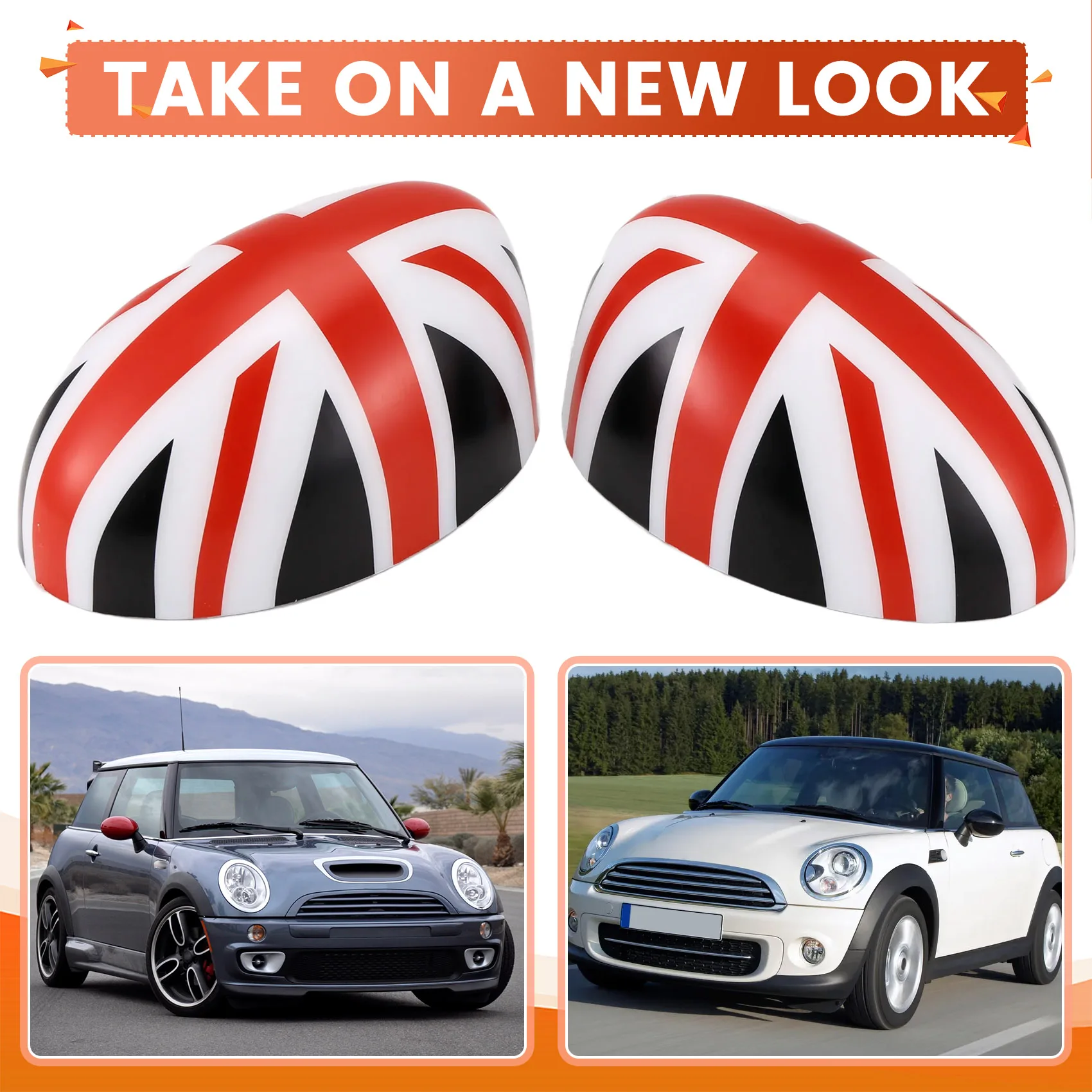 

Строго для BMW Mini Cooper R50 R52 R53 RHD зеркало заднего вида, крышка зеркала заднего вида, украшение в виде ракушки, автозапчасти