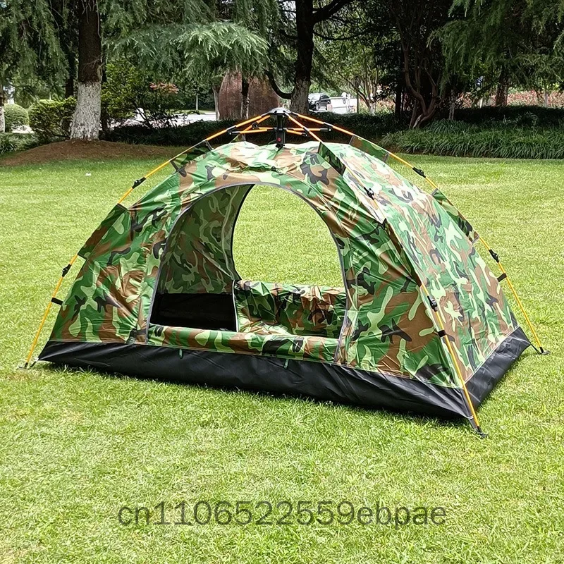 single-person-automatic-camping-tent-camouflage-jungle-outdoor-quick-open-tent-mosquito-proof-portable-hiking-picnic-fishing