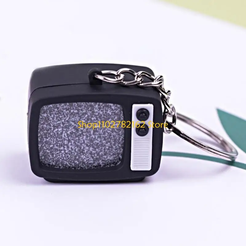 547B Television Bag Accent with Metal Loop and Screen Effect Display