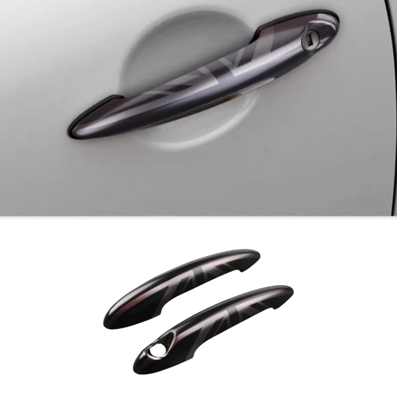 2Pcs Gloss Black Door Outer Handle Car Door Handle for BMW MINI Cooper S R50 R52 R53 R55 R56 R57 R58 R59 R61