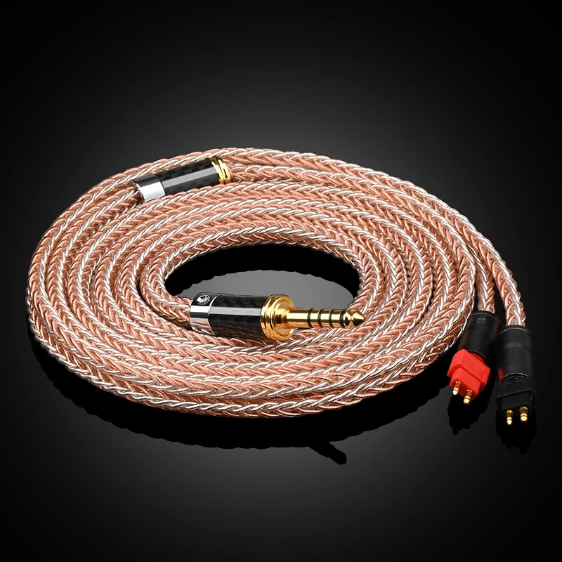 ATAUDIO HIFI HD600 Verbesserte Kopfhörer Kabel OCC Silber Gemischt 4,4 XLR Ausgewogene 16 Core OCC Kopfhörer Für Sennheiser HD580 HD650 HDxxx 6