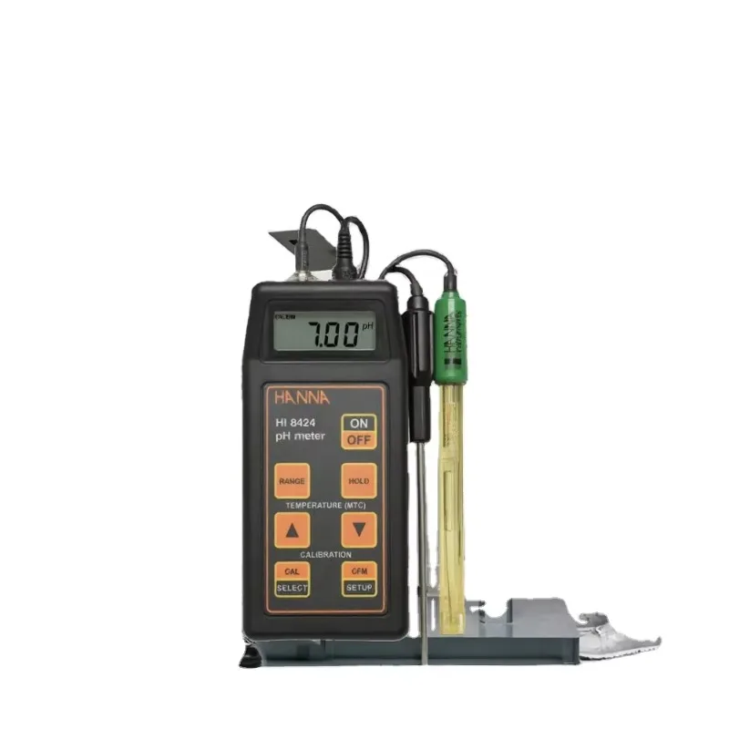 HI8424 Portable Digital PH ORP Tester 0.01pH Accuracy AAA Battery Powered Plastic Material Water Quality Measuring Instrument