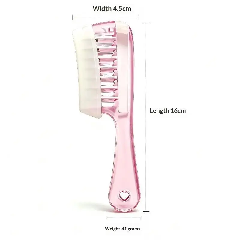 Metal Teeth Essential Oil Massage Comb Built-in Liquid Reservoir Anti-tangle Scalp Massager for All Hair Types Home Salon Use