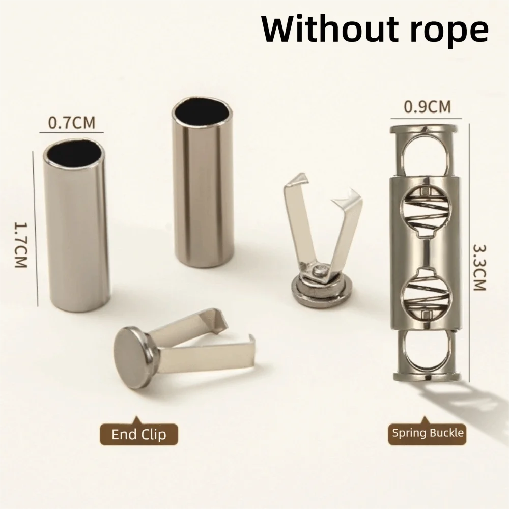 New 2M Pants Elastic Waist Drawstring Adjustable DIY Waistband with Buckle Cord Lock Stopper Sweatpants Waist Drawstring Strap