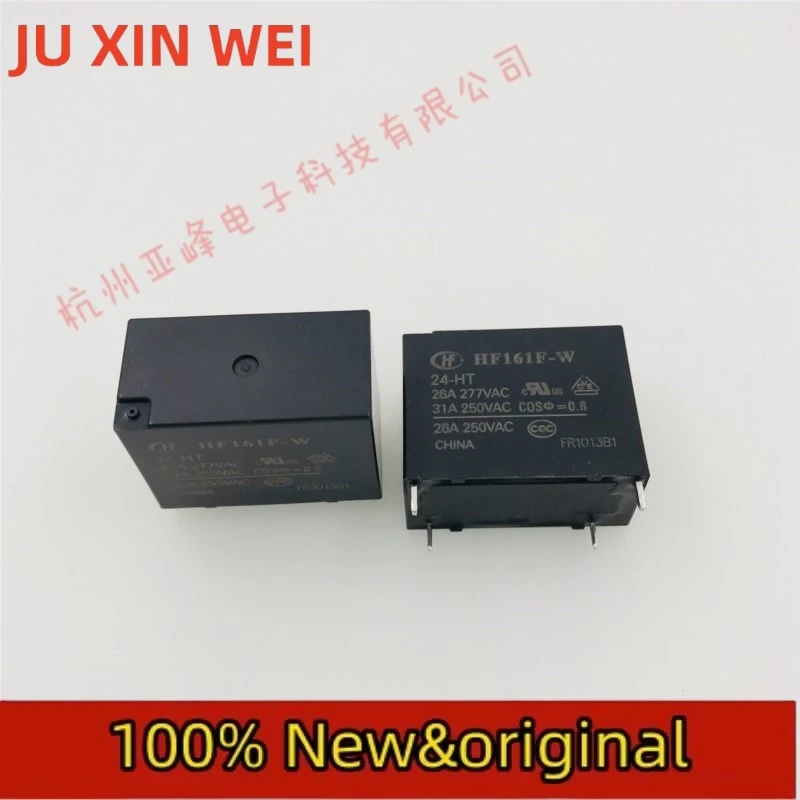 5PCS HF161F-W/24-HT HF161F-W/12-HT HF161F-W/18-HT Macro Solar Relay Set of standard open 4-foot 31A250VAC