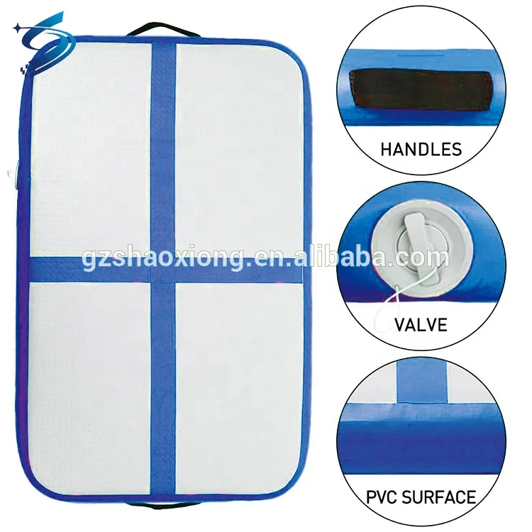 Small Yoga Mat Exercise Inflatable Jumping Air Track Gym Mats Floor Air Block view 6