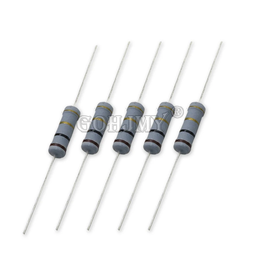 카본 필름 저항기, 컬러 링 저항, 1R-10M, 5%, 10R, 15R, 47R, 100R, 220R, 1K, 5K, 10K, 4K7, 100K, 560K, 200K, 1M, 3M3 옴, 20 개