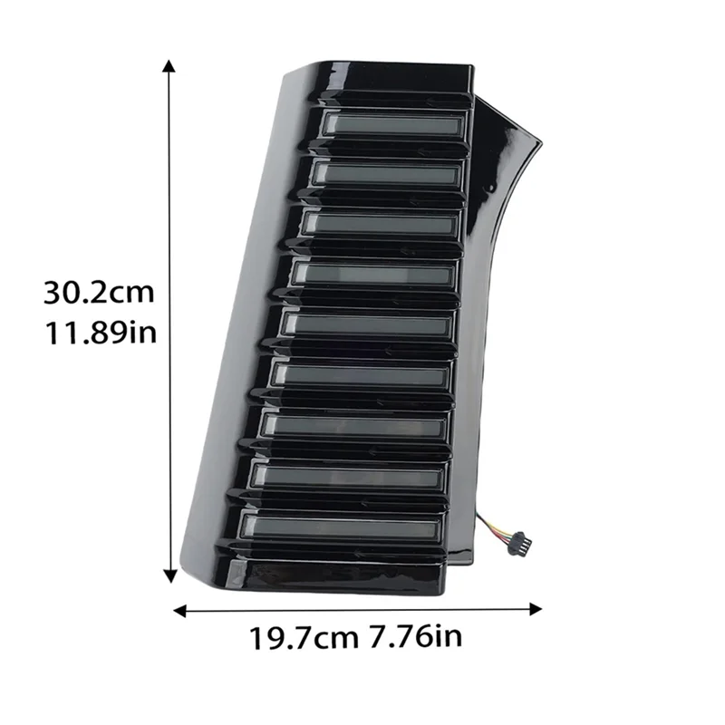 AASS-مصباح مكبح القيادة D-عمود أضواء أضواء خلفية 1 مجموعة ل Jetour Traveller T2 2023 2024 الديناميكي LED بدوره مصباح إشارة #6