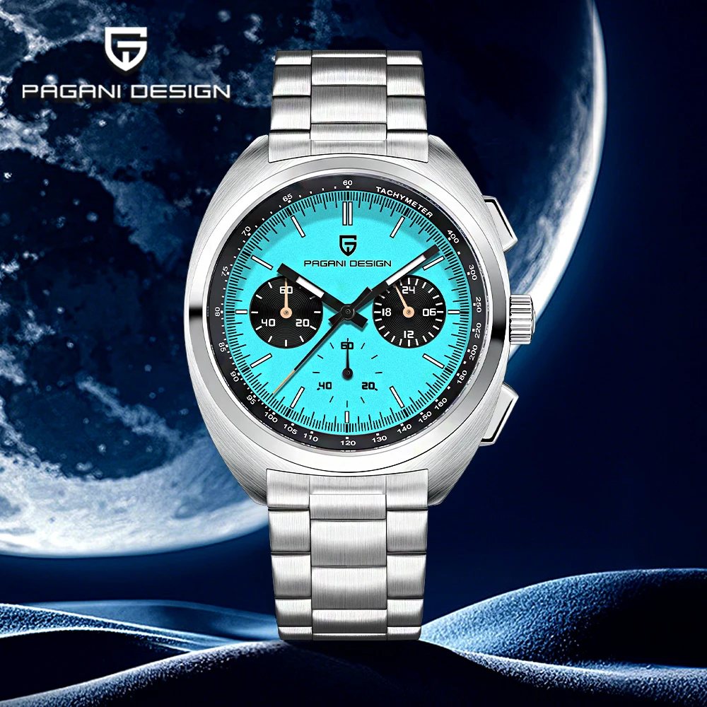 2026 Pagani Design Watch Luxury Men's Quartz Watch Speed Men's Chronograph Top Brand All-Steel Sapphire Diving Relógios Masculin