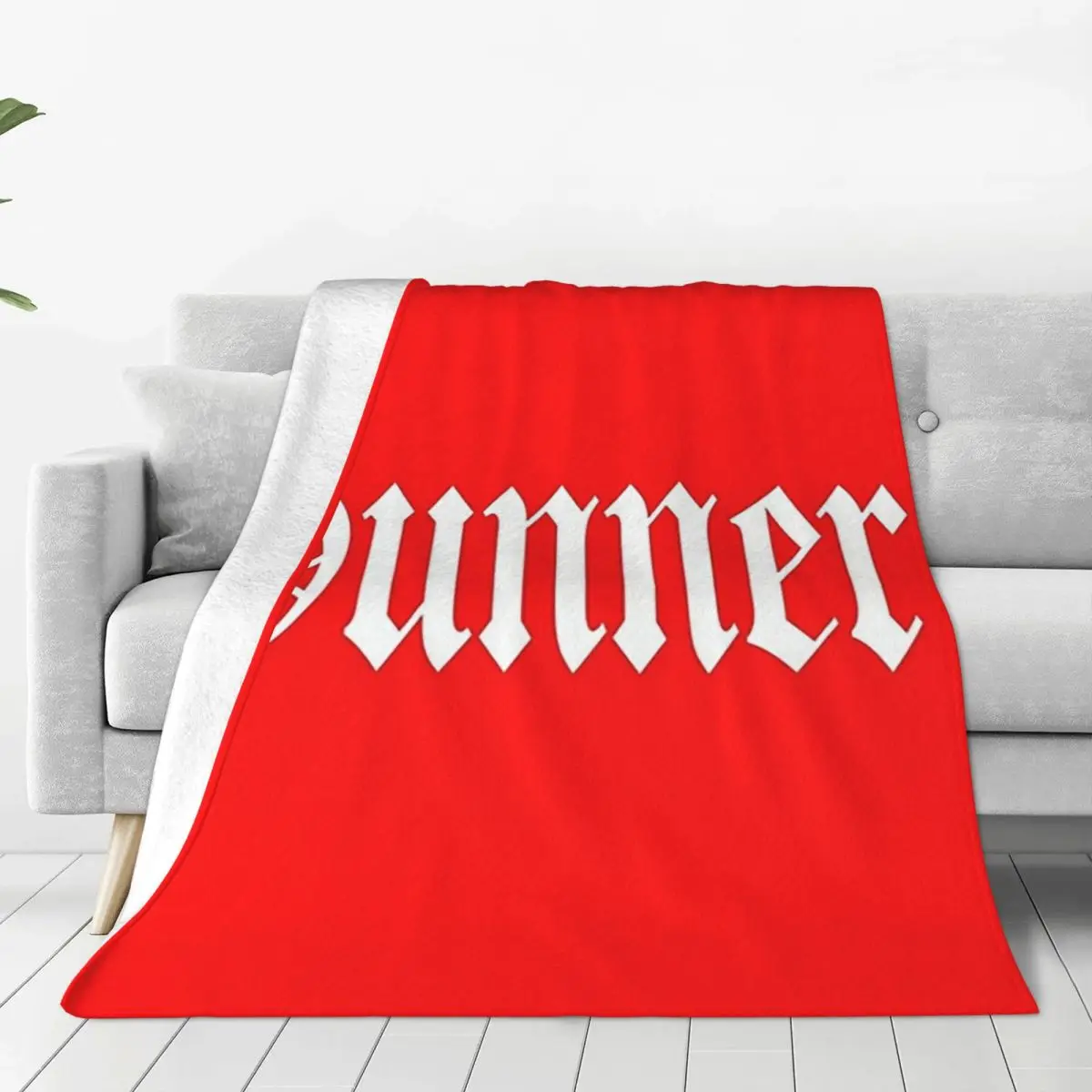 Gunners Blankets Fleece Super Soft Sofa Throw Blankets For Couch Bedding Office Throws Bedspread Quilt