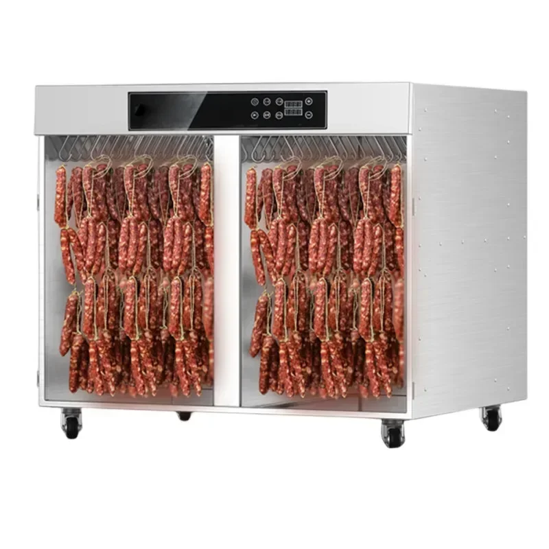 Salsicha Salsicha Bacon e Bacon Sabor Secador, Household Food, frango, pato, pescoço, peixe, carne, ar seco, Secagem Chassis, Grande, Comercial